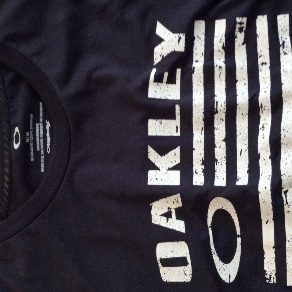 OAKLEY M/M REGULAR SHORT SLEEVE T-SHIRT WITH LOGO